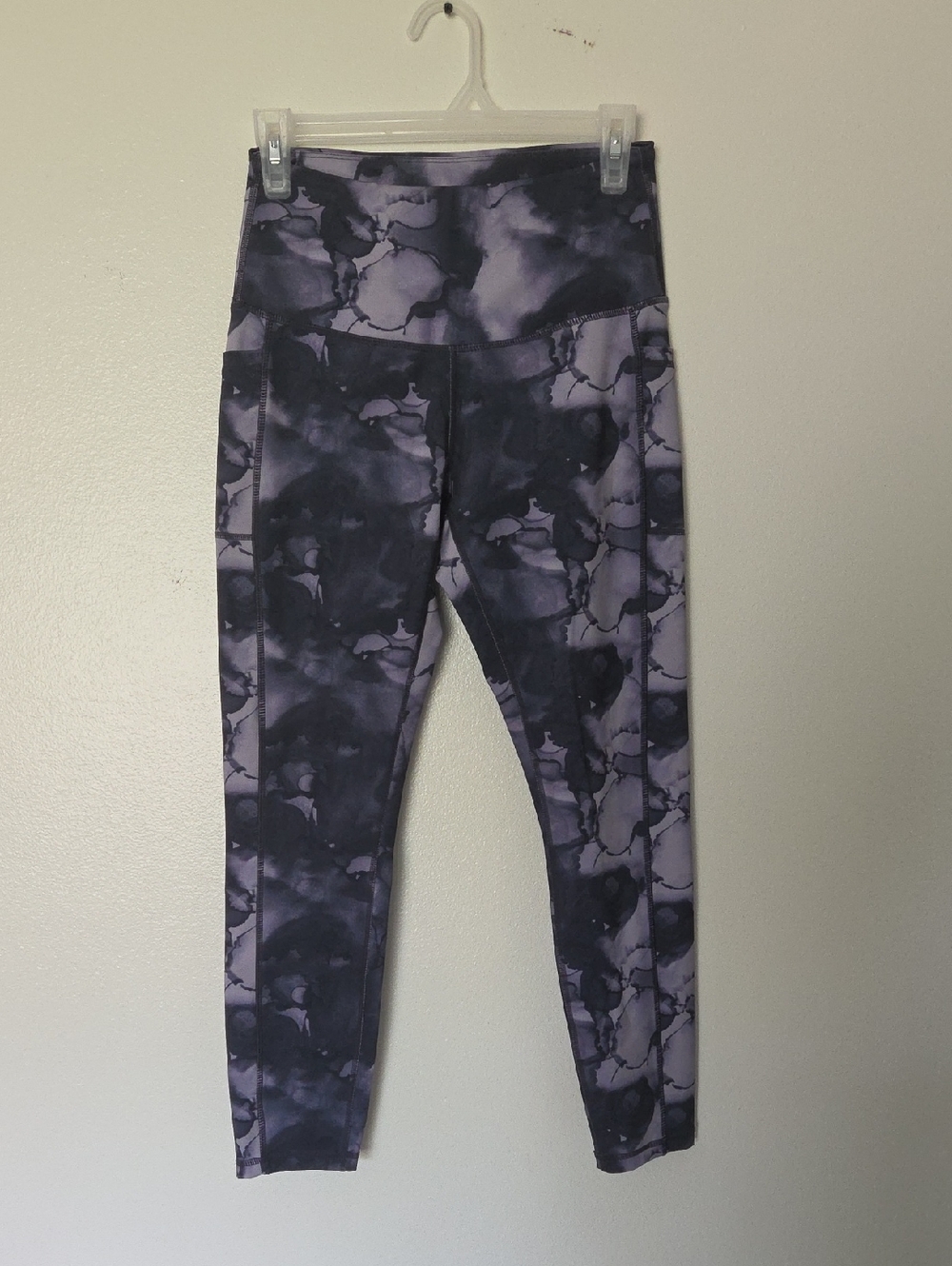 LegEnd Purple Tie-Dye Active Leggings